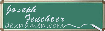 Joseph Feuchter Visitenkarte
